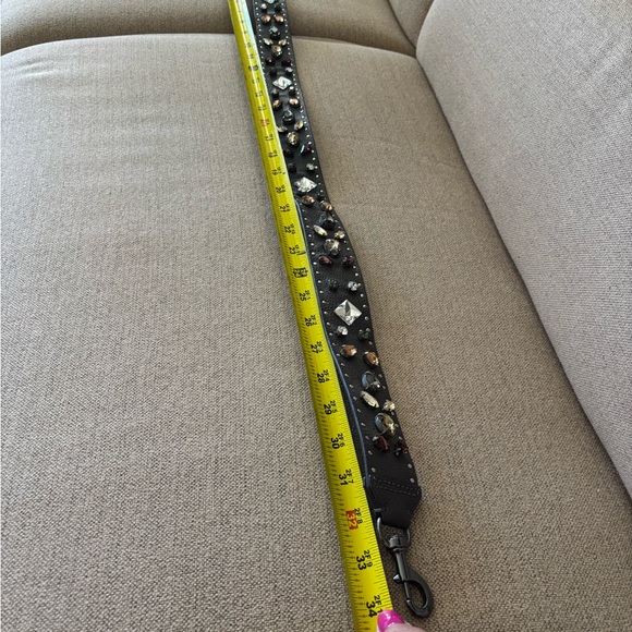 Rebecca Minkoff Gray bag strap with Gold and Silver Details - Picture 4 of 4